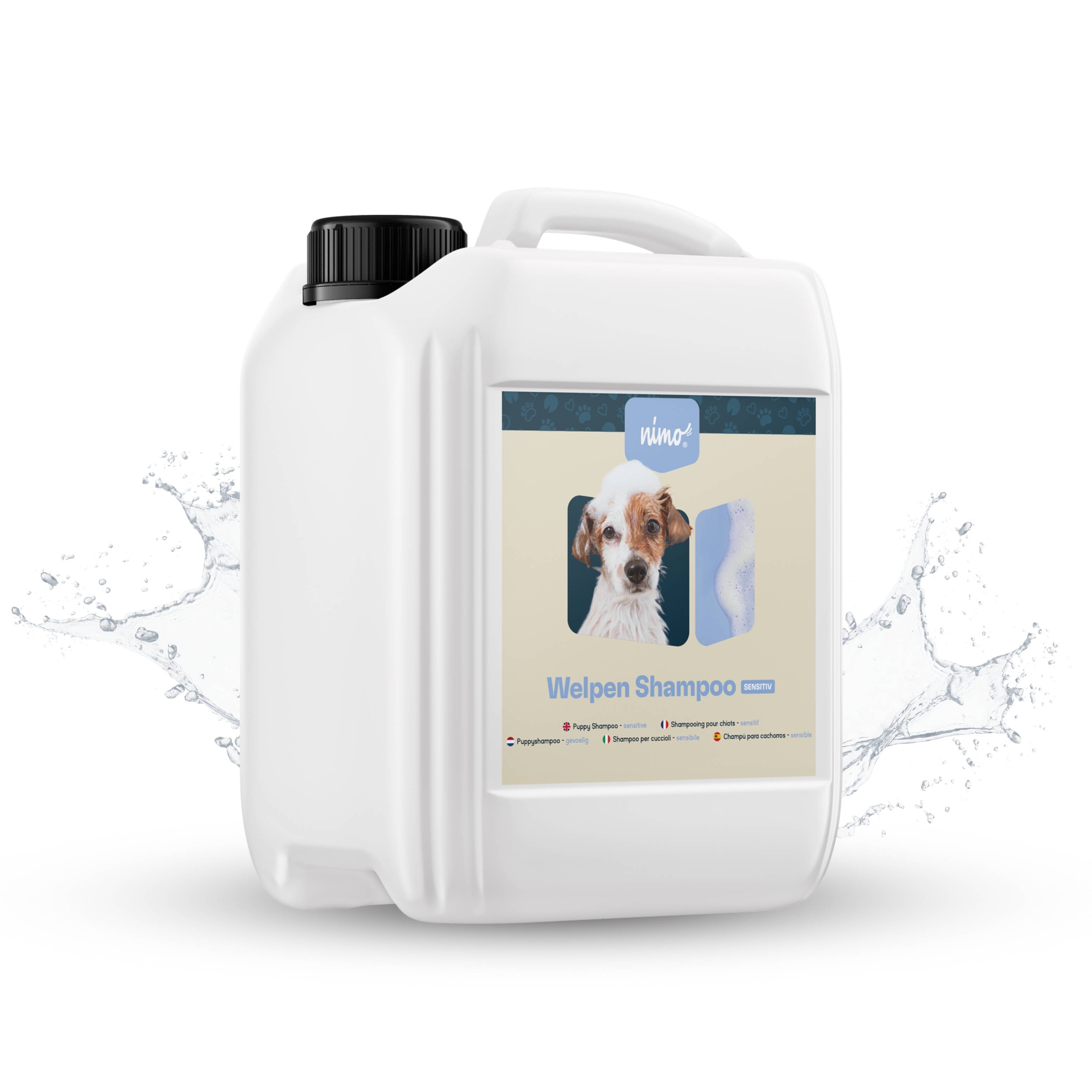 nimo Welpen Shampoo sensitiv - ohne Duftstoffe & pH-Neutral für alle Rassen
