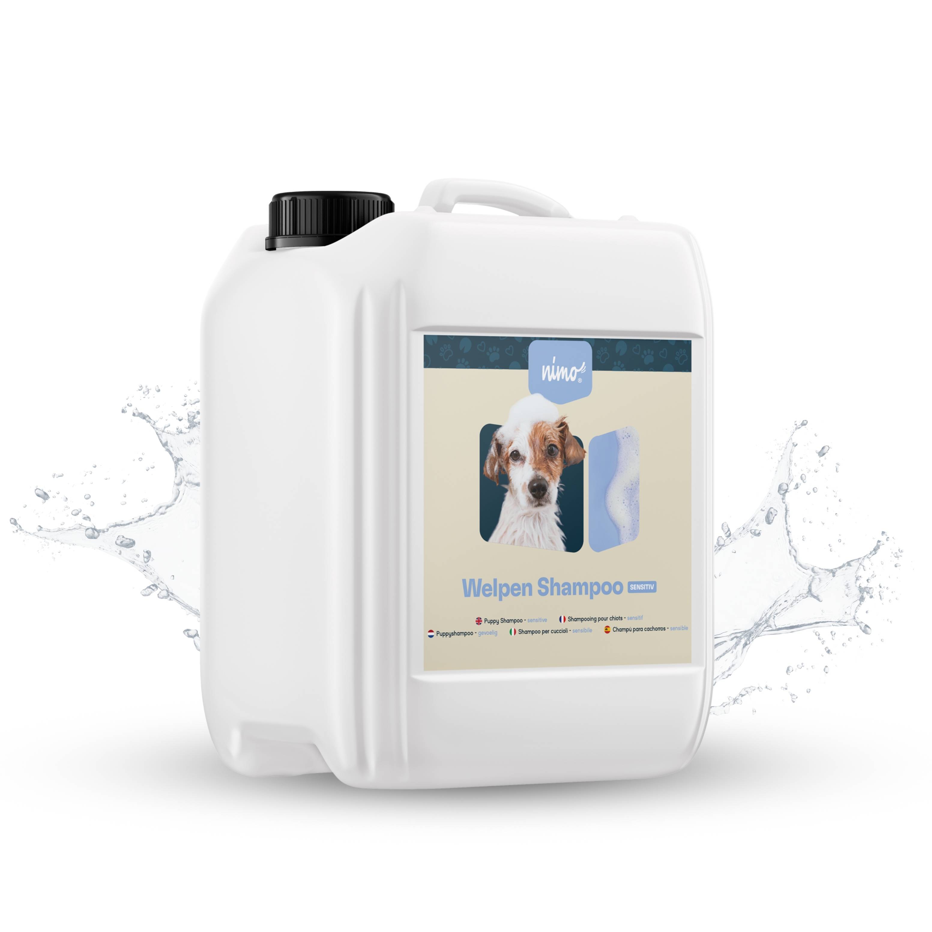 nimo Welpen Shampoo sensitiv - ohne Duftstoffe & pH-Neutral für alle Rassen