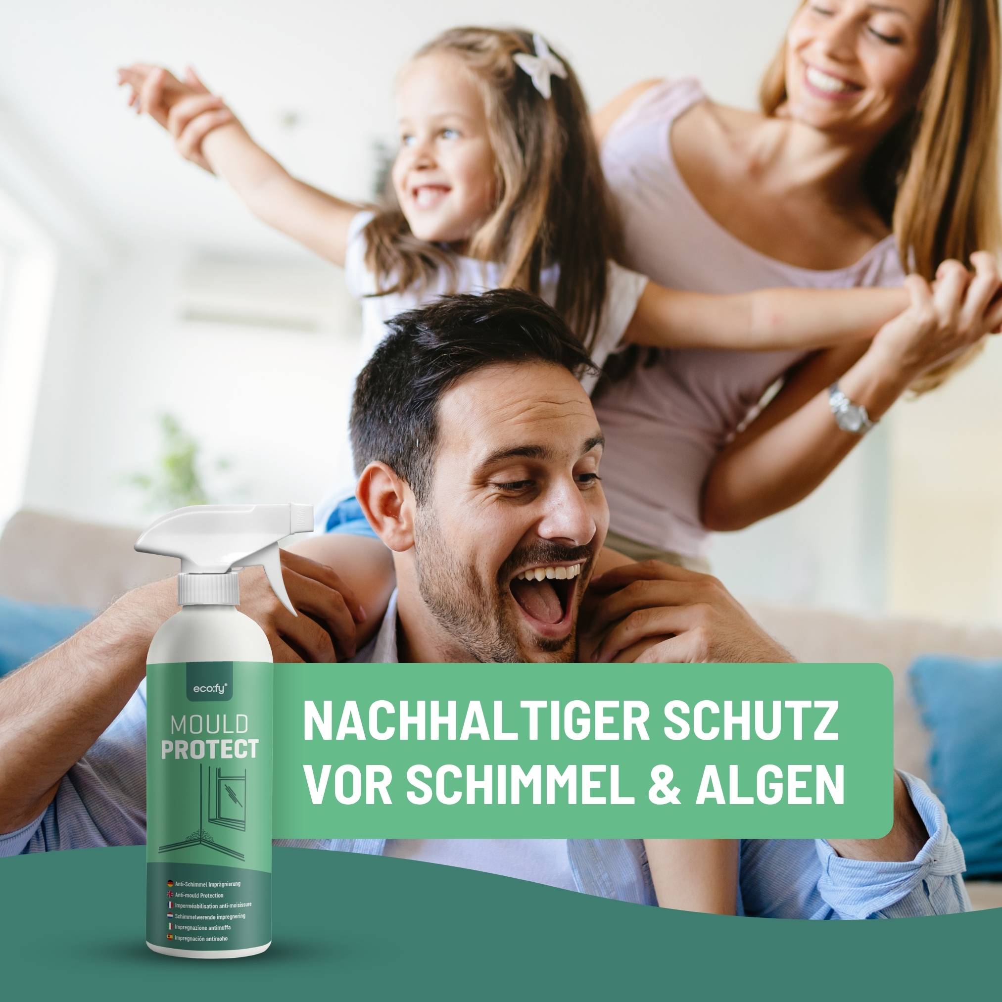 eco:fy Anti-Schimmel Imprägnierung - Versiegelung gegen Schimmel und Pilzbefall