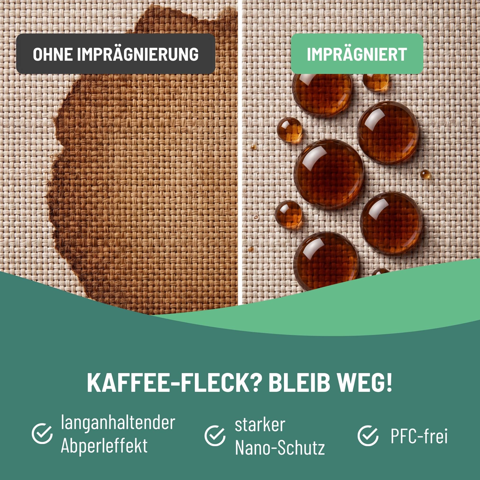 eco:fy Polstermöbel-Imprägnierspray - Möbel-Schutz gegen Flecken und Schmutz