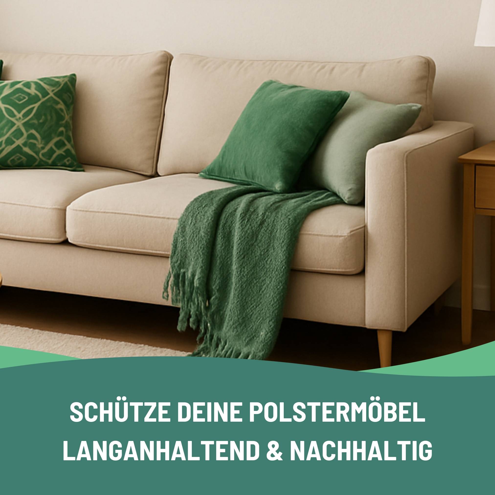 eco:fy Polstermöbel-Imprägnierspray - Möbel-Schutz gegen Flecken und Schmutz