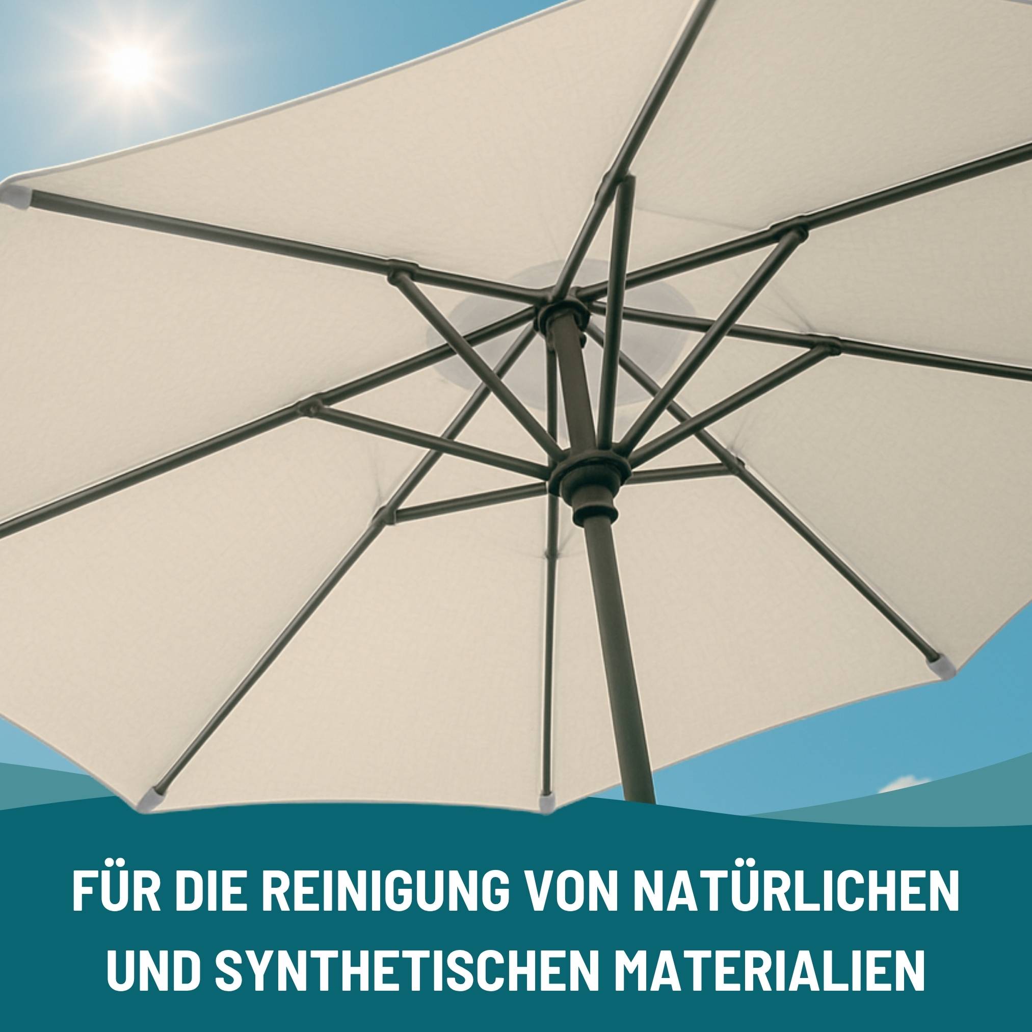 eco:fy Markisen- & Sonnenschirm-Reiniger - Schmutz- und Fleckentferner