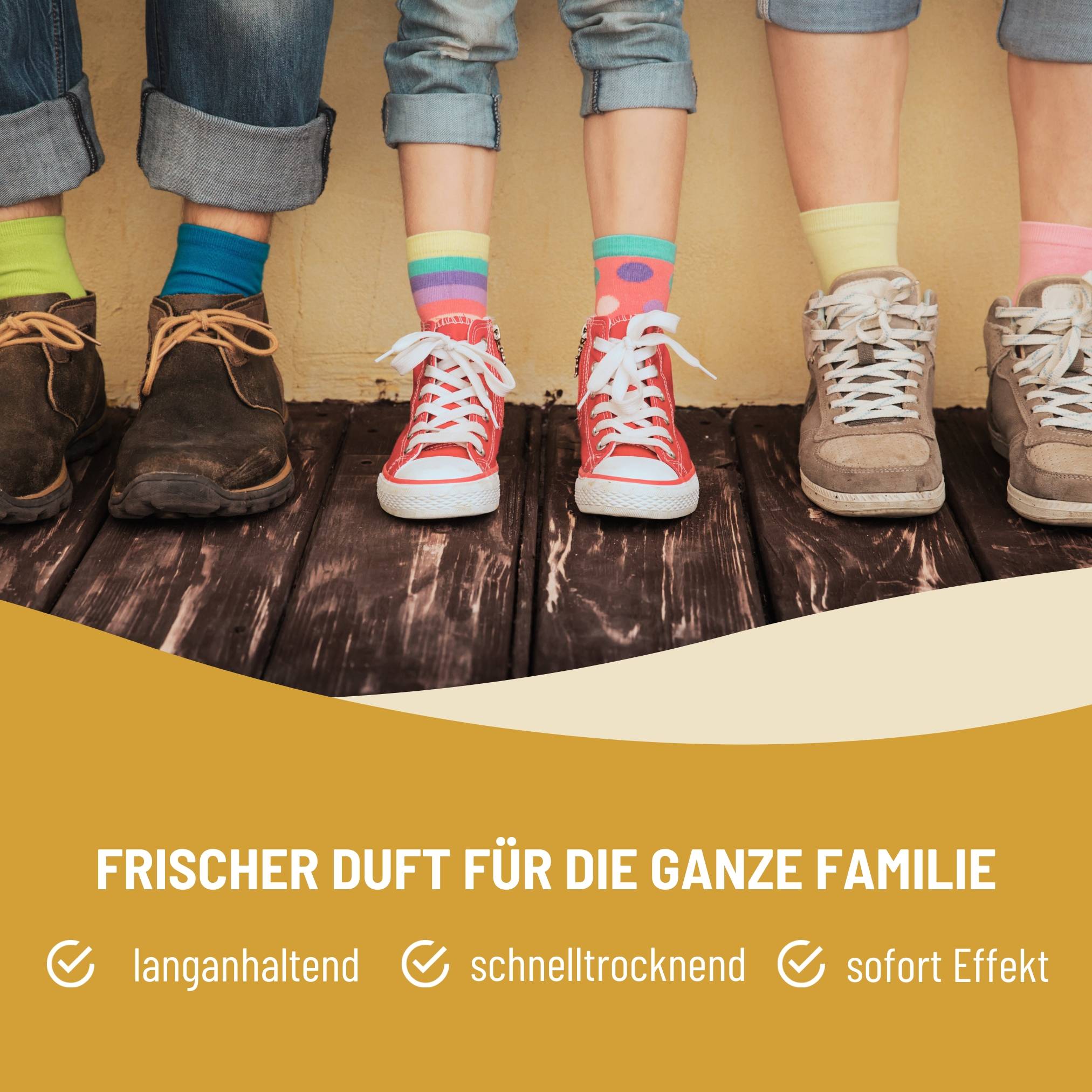 eco:fy Schuh-Geruchsabsorber - Geruchsentferner gegen unangenehme Gerüche in Schuhen