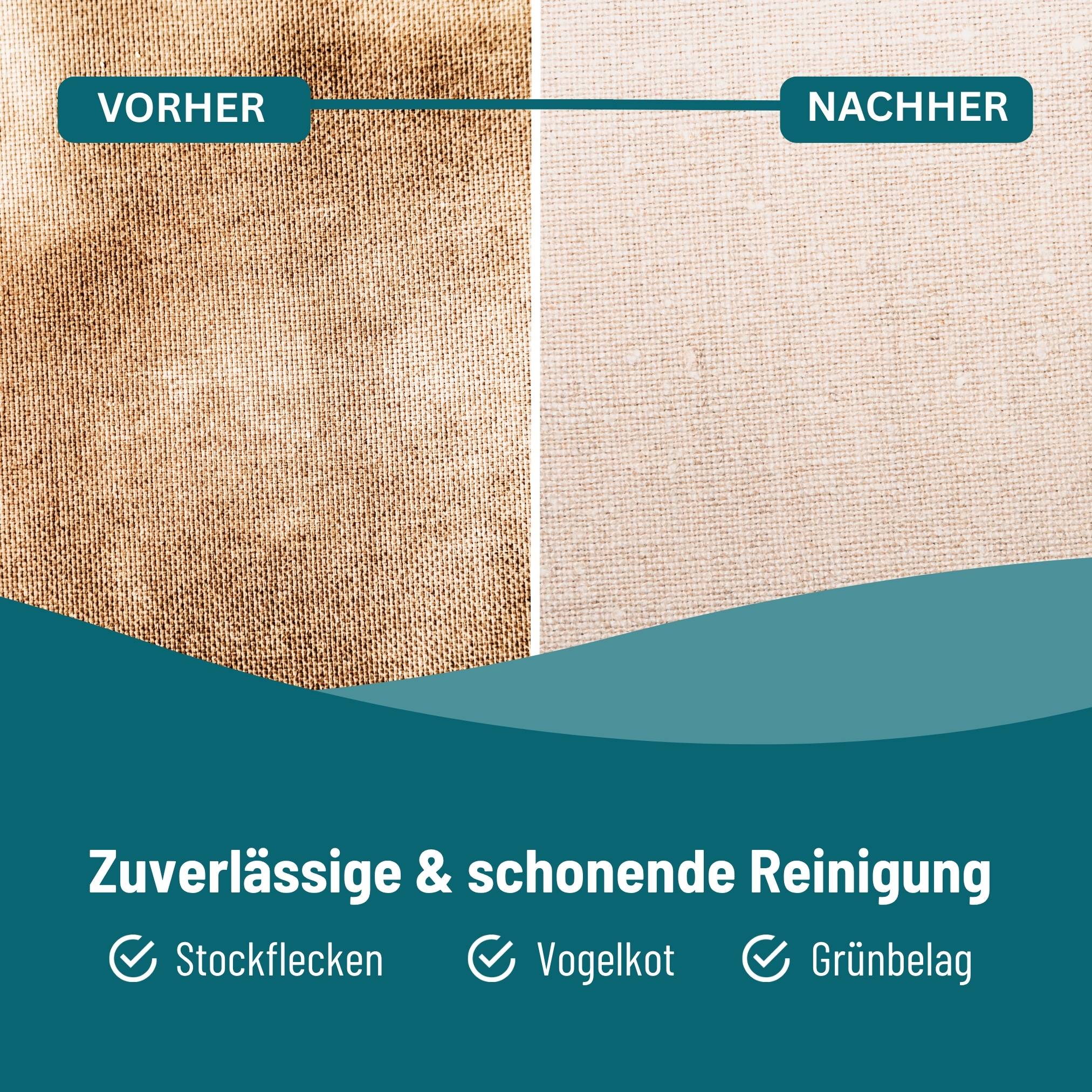 eco:fy Cabrio-Verdeck-Reiniger - nachhaltige Reinigung von Verschmutzungen