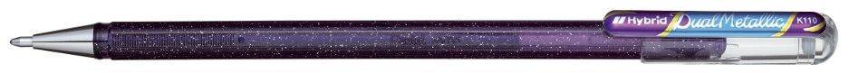 Pentel Hybrid Gel-Tintenroller "Dual Pen", violett/trkis