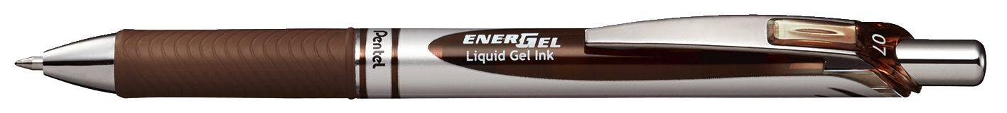 Pentel Liquid Gel-Tintenroller Energel BL77, braun
