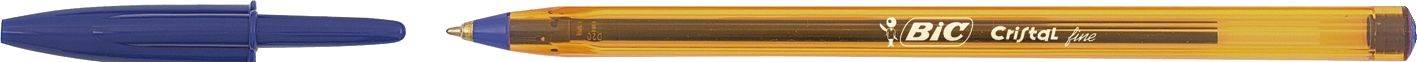 BiC® 872730 Kugelschreiber Cristal® Original fine - 0,35 mm, blau (dokumentenecht)