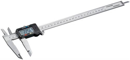 10X Fixpoint 77139 Digital Messschieber 300 mm / 12-Zoll - für präzise Aussen-, Tiefen-, und Stufenmessungen