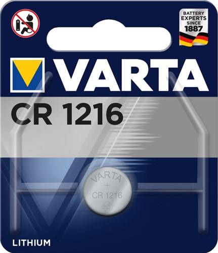 10X Varta 38499 Professional Electronics CR1220 (6216) - Lithium-Knopfzelle, 3 V