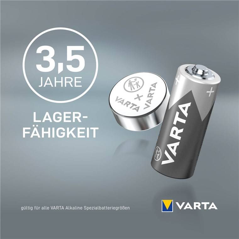 10X Varta 38496 Professional Electronics LR11 (V11A) - Alkali-Mangan Batterie (Alkaline), 6 V