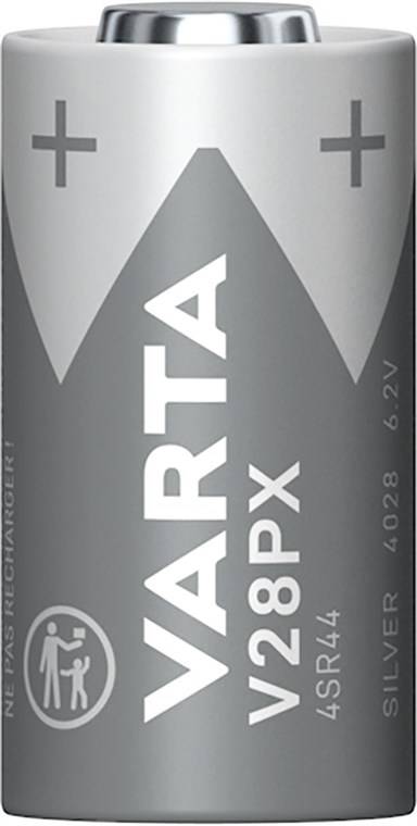 10X Varta 48048 Professional Electronics 4SR44 (4028) - Silberoxid-Zink Batterie, 6,2 V