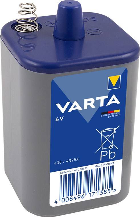 20X Varta 48088 Longlife 4R25X (430) - Zinkchlorid Batterie, 6 V