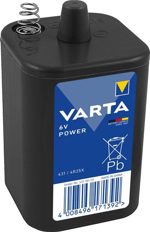 20X Varta 48089 Longlife 4R25X (431) - Zinkchlorid Batterie, 6 V