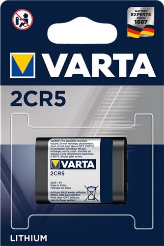 100X Varta 48157 Professional Lithium 2 CR 5 (6203) - Foto Lithium Batterie, 6 V