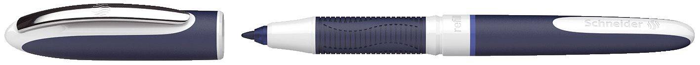 Schneider 50-183703 Tintenroller One Change - 0,6 mm, blau (dokumentenecht)