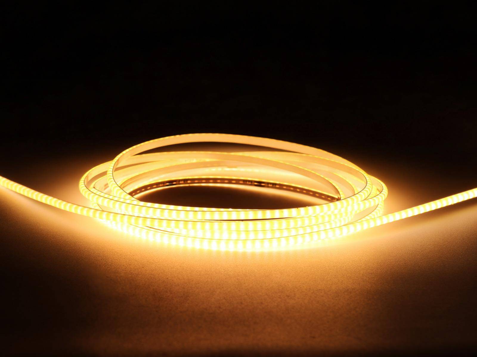 Waveshare 4000K COB-Soft-Light-Strip, einfarbig, kürzbar, 480 LEDs/m, 5m Länge, 12V - Lichtstreifenbreite: 2 mm