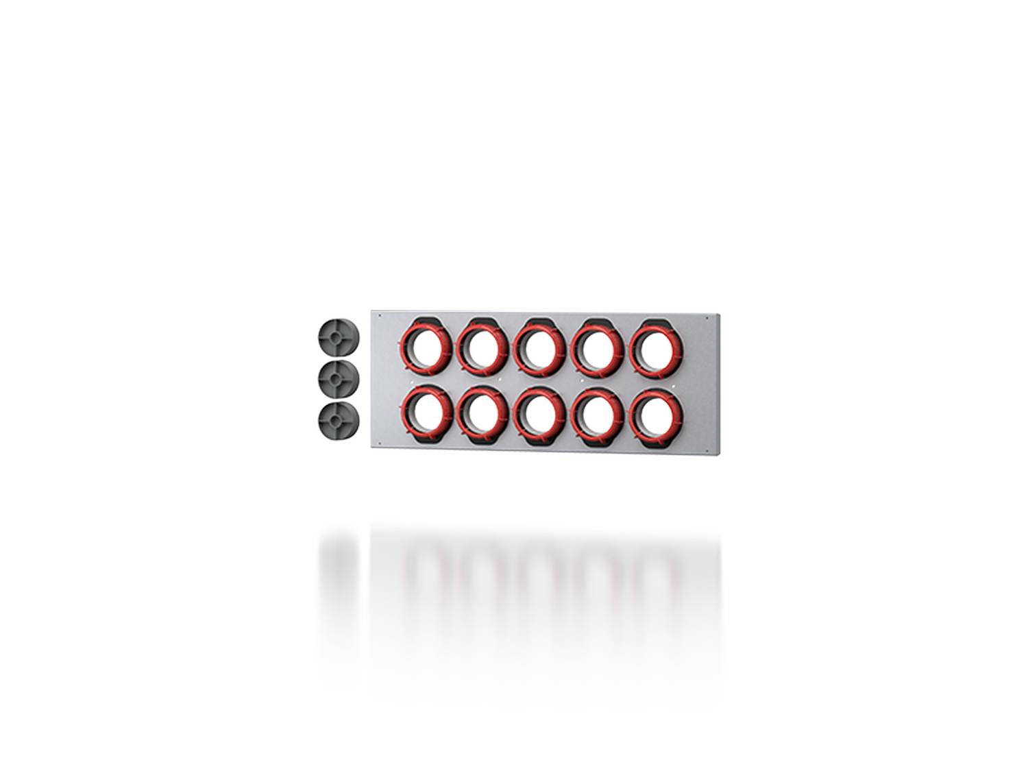 Wolf Montageplatte 10xDN75 für D-Box Flexi - 7101266