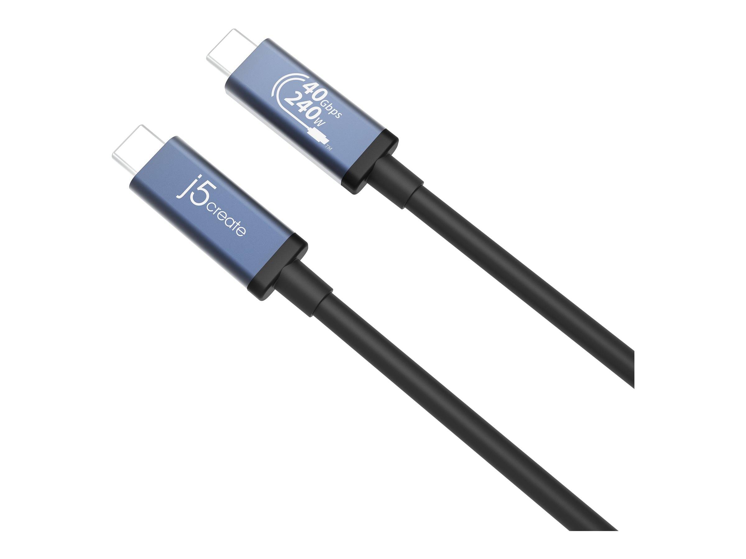 j5create JUC29L08 - USB-Kabel - USB-C (M) zu USB-C (M)