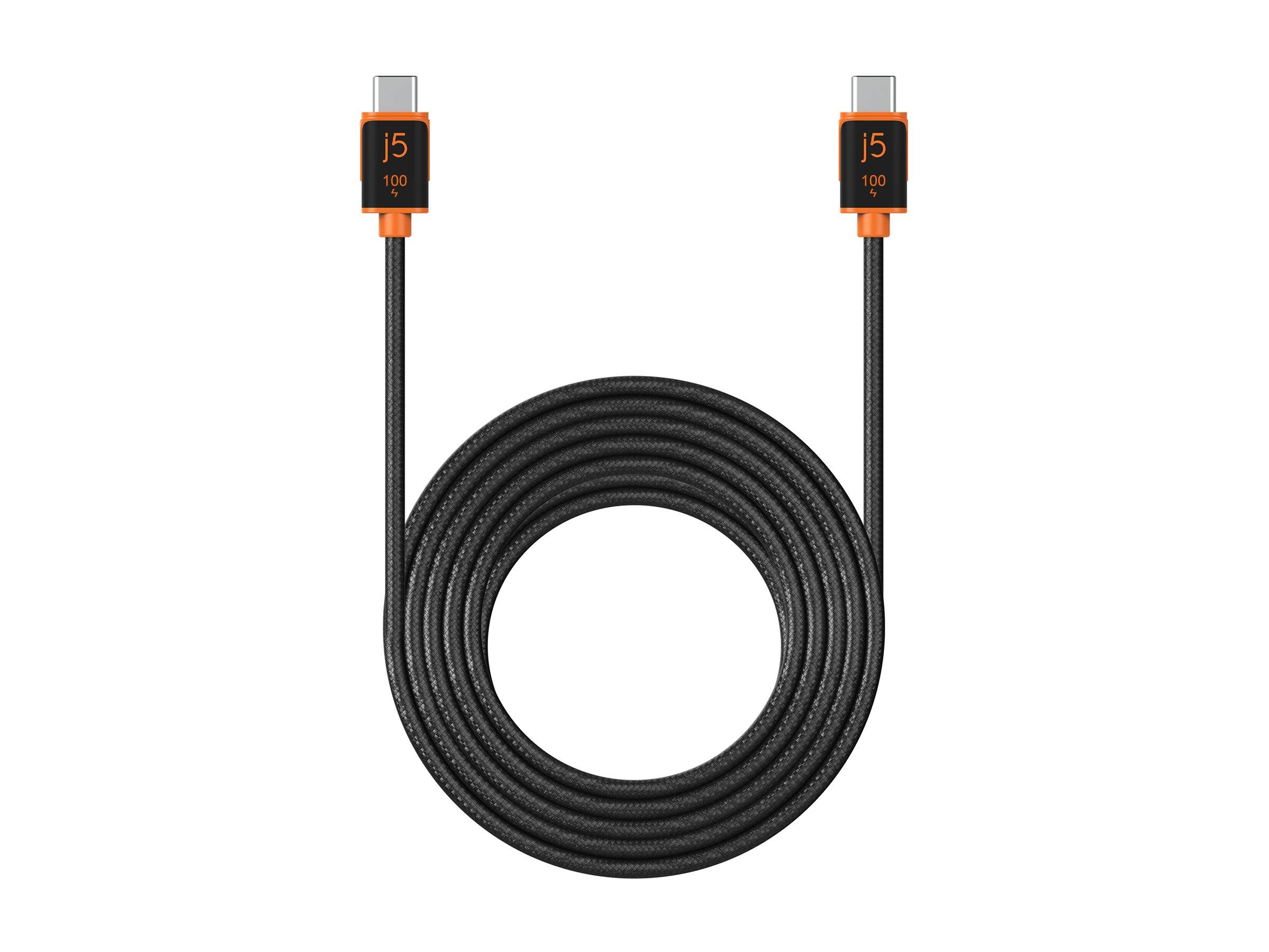 j5create USB-Kabel - USB-C (M) zu USB-C (M)