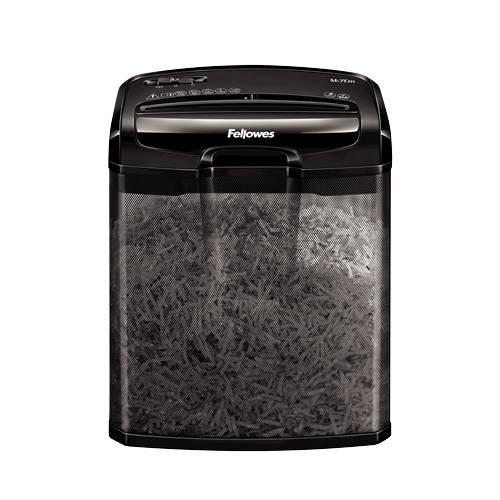 Fellowes 4701801 Fellowes Aktenvernichter Powershred M-7M, schwarz, Partikel