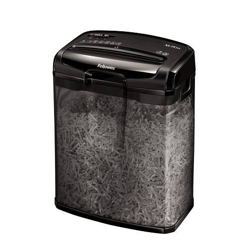 Fellowes 4701801 Fellowes Aktenvernichter Powershred M-7M, schwarz, Partikel