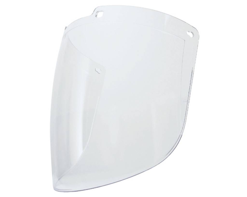 Visier Turboshield, PC, klarTurboshield-KopfhalterungAusführung TorischMaterial Polycarbonat, klar Ausführung TorischMaterial Polycarbonat, klar