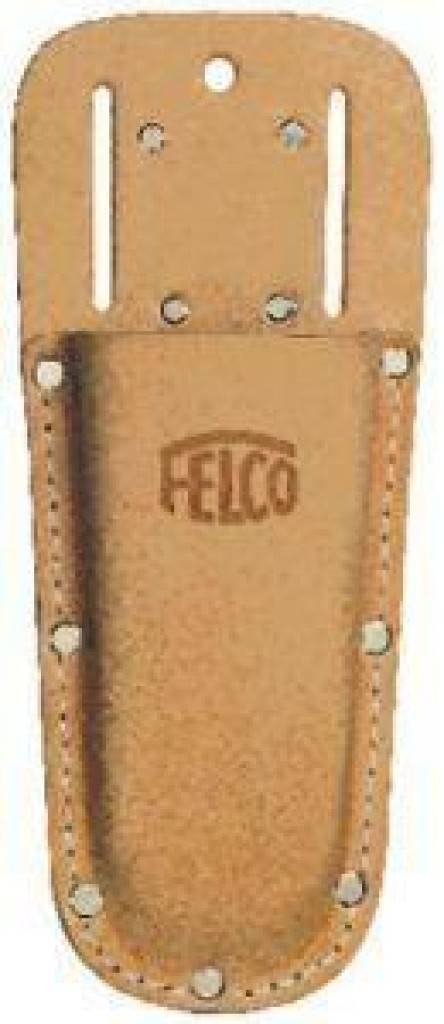 Lederköcher Nr. 910Etui für Baumschere aus echtem LederMit Schlaufe und Klammer zum Tragen am Gürtel