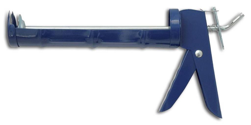 Halbschalenpresse HS 65Lackierte Halbschalenpresse mit gehärteter ZahnstangeFür 310-ml-Kartuschen