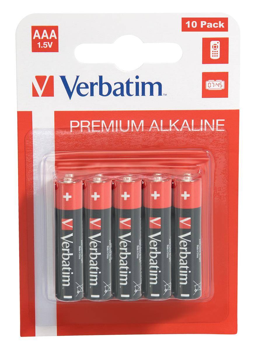 Verbatim 49874 1x10 Alkaline Batterie Micro AAA LR 03