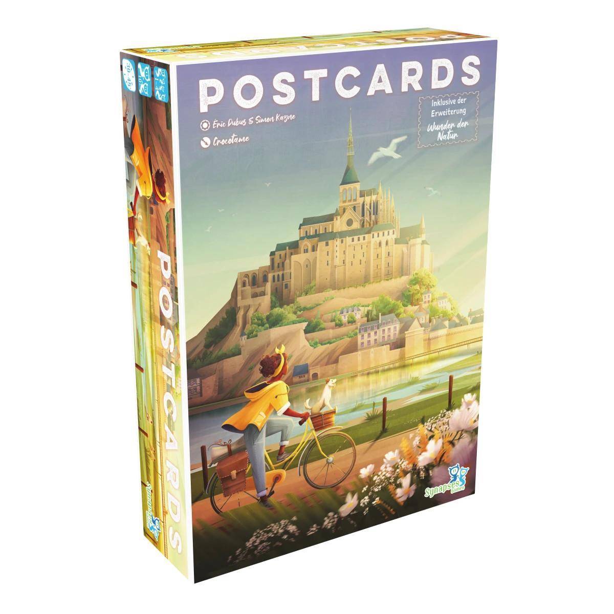 Postcards, liebevoll gestaltetes Reisespiel