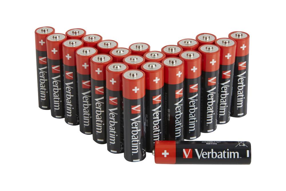 Verbatim 49504 1x24 Verbatim Alkaline Batterie Micro AAA LR 03 PVC Box 49504