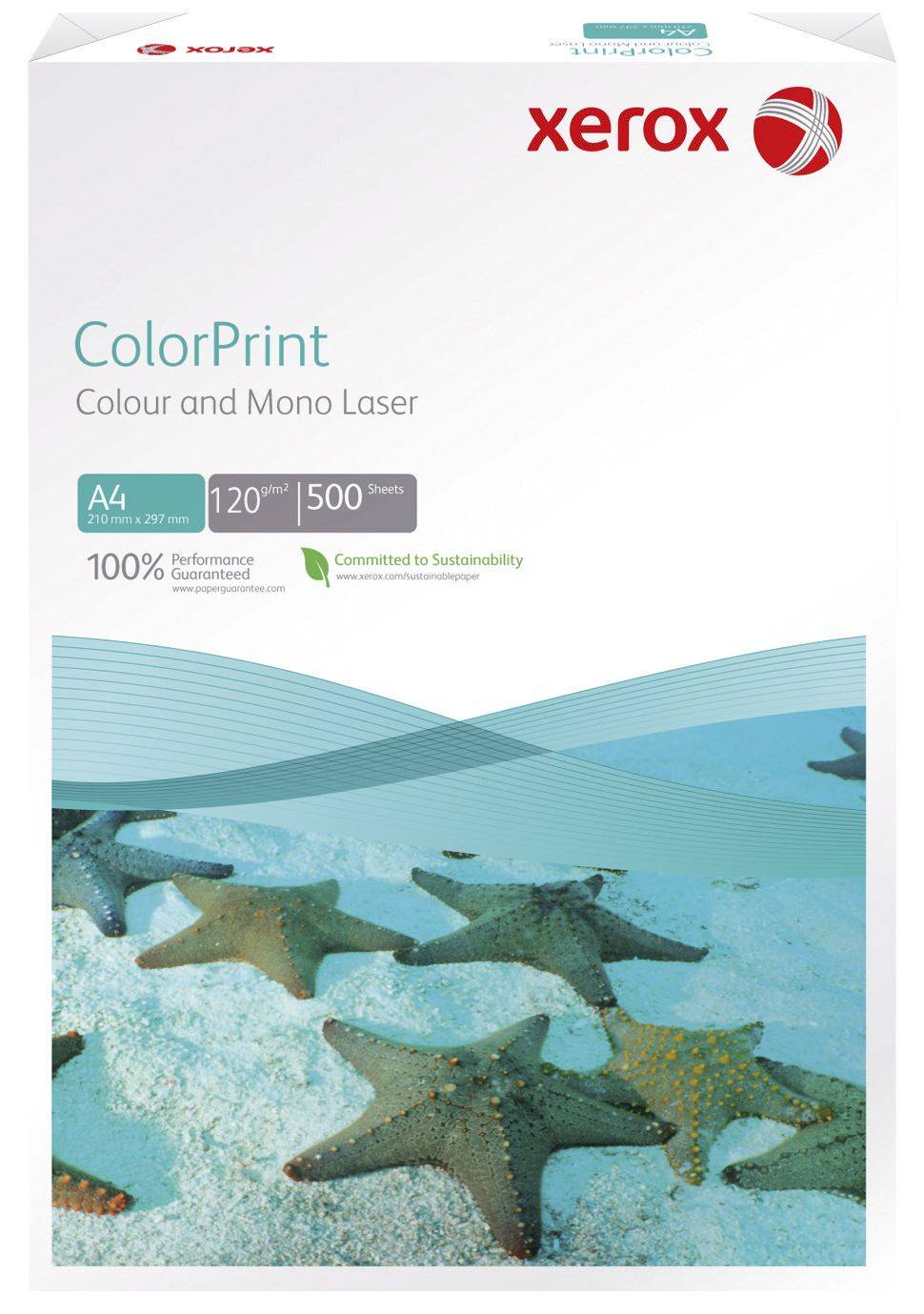 4x Xerox 003R96602 ColorPrint A4 120 g/qm weiß 500 Blatt