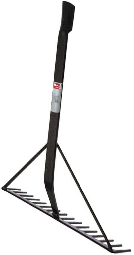 IDEAL Teer-RechenFarbe schwarzKonische Dülle, mit verlängertem Hals und StrebenLieferung Ohne Stiel.Hinweis Passender Stiel EAN 4053569231589