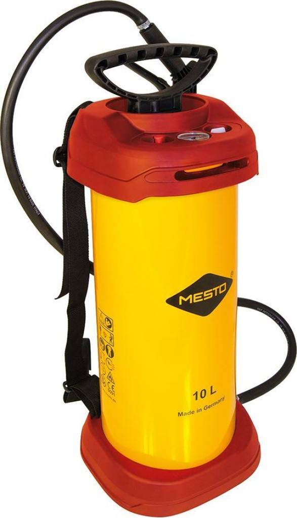 Hochdrucksprühgerät 3561P/3581PProfi-Messingpumpe mit StahlkolbenstangeÖlbeständiger und kälteflexibler Schlauch mit SicherheitsverriegelungErgon