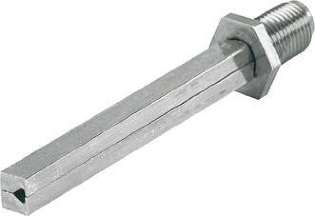 FDW-Profilstift HOPPE-FDW-Profilstift aus Eisen M12 x 1,25 mmAchtung Dieser Stift ist nur bei Knopfschildern bzw. bei Wechsel-Garnituren mit Kno