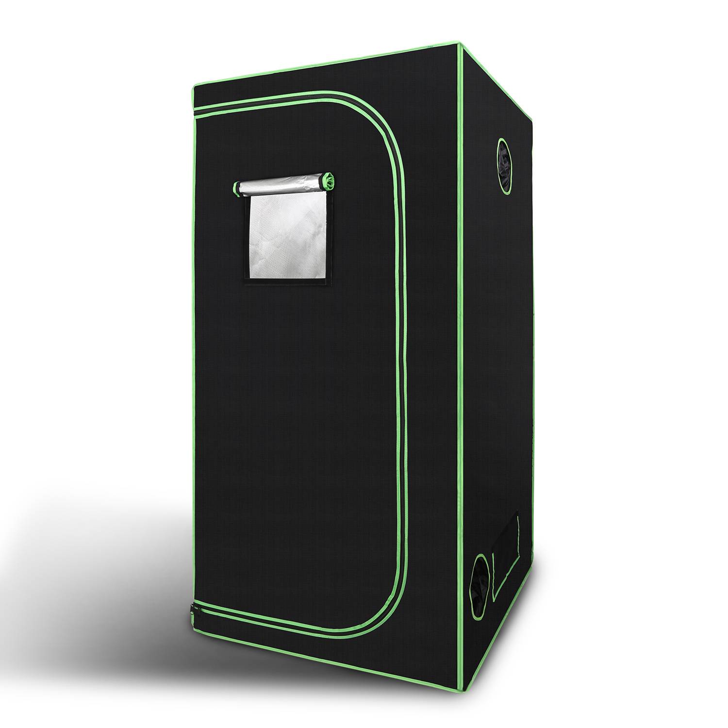 Growbox aus 600D Oxford-Gewebe, reißfest, feuerhemmend, für Kräuter Gemüse und Obst 100x100x200cm