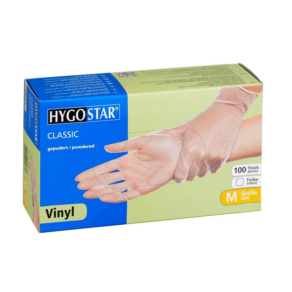 2695 unisex Einmalhandschuhe CLASSIC transparent Größe M 100 St.