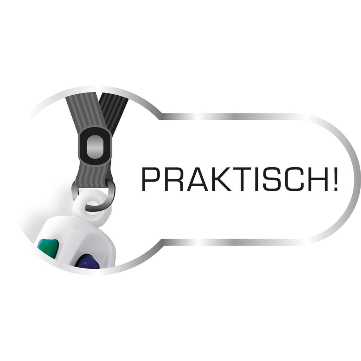 Bic 982867 BIC Druckkugelschreiber 4 Colours, Strichstärke: 0,30 mm