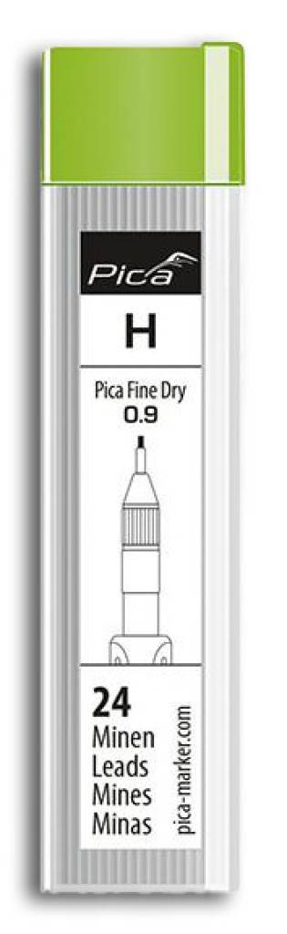 Ersatzminen-Set für Feinmarker Fine DryAnwendung Ideal fürfeines und präzises Anzeichnen, ohne Anspitzen.