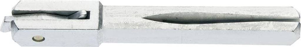Haustür-Wechselstift Aus Stahl, verzinkt Mit Haken, einseitig abgesetzt Vierkant 8/10 mmWechselstift, Typ U, 0595, 8/10x80mm