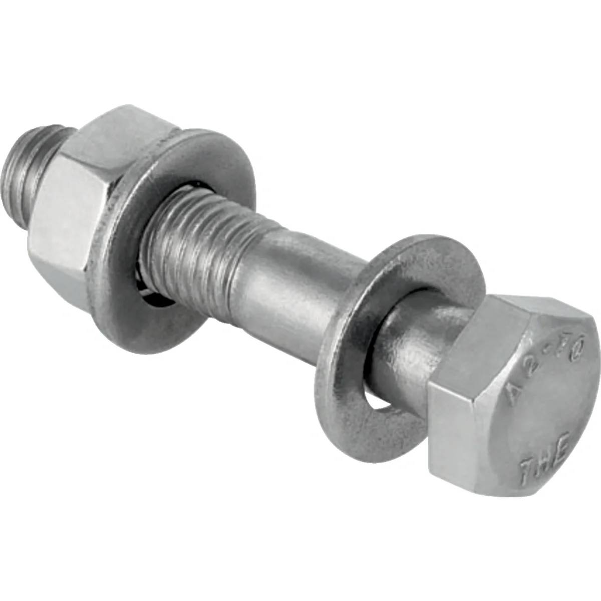 Geberit Schraubenset, für Flansch, M16×55mm, Edelstahl, 4 Stk.