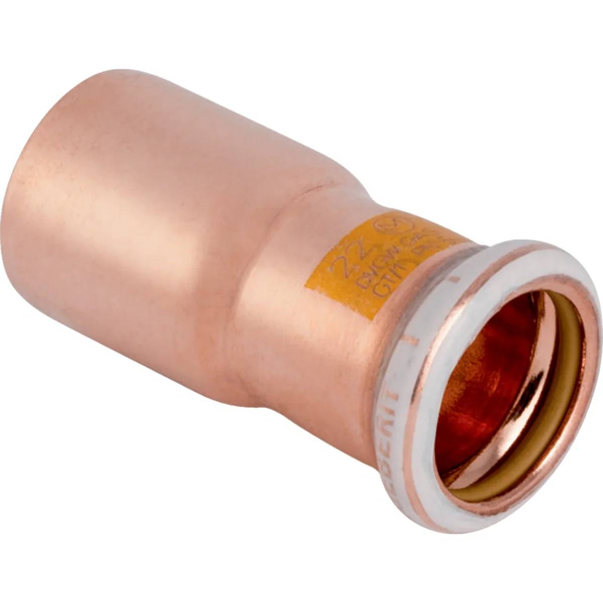 Geberit Gas-Reduktion Mapress Kupfer Gas, Ø28mm x 22mm, mit Einschubende, Press, 1 Stk.