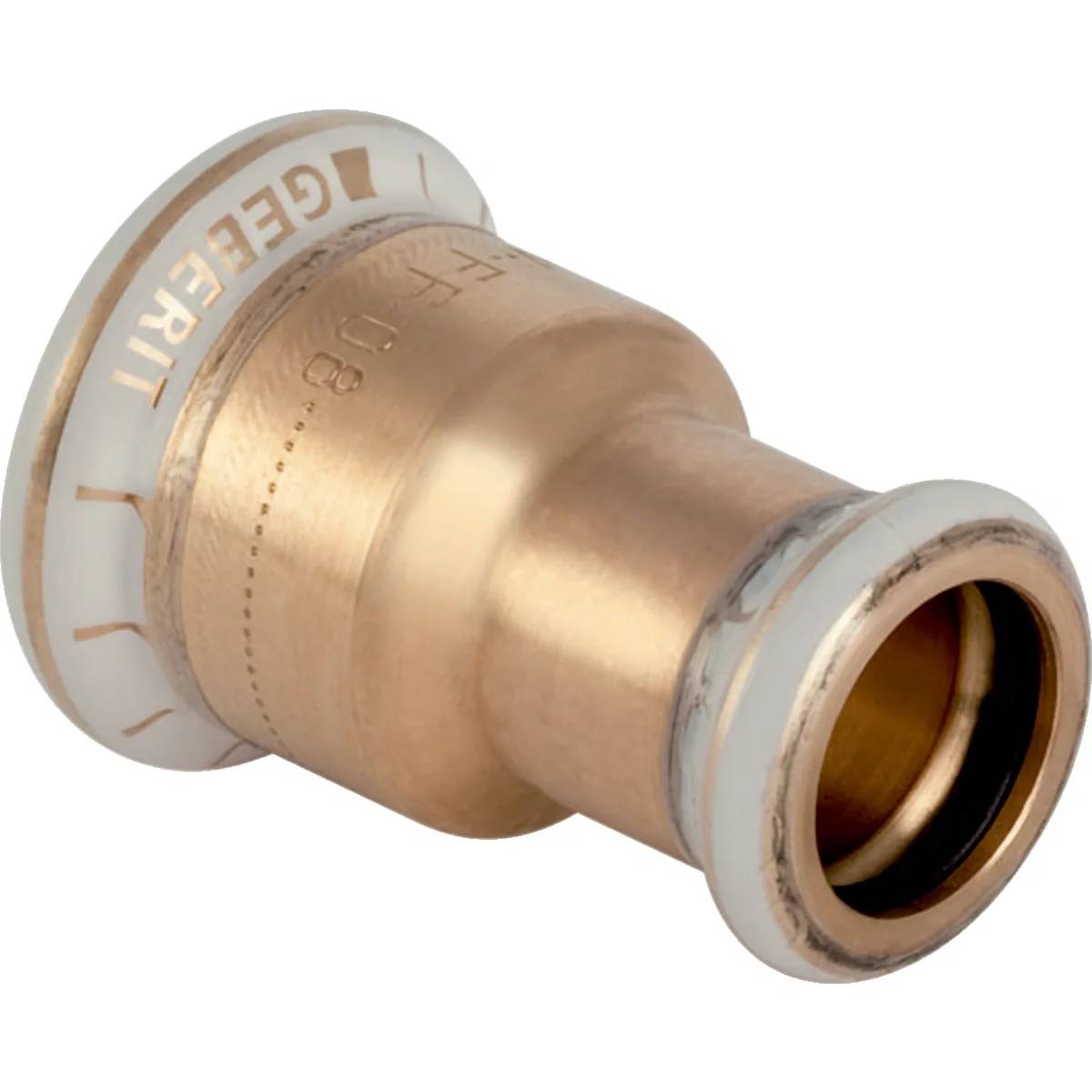Geberit Reduziermuffe, Mapress Kupfer, Ø15x12mm, Pressmuffen, Rotguss, 1 Stk.