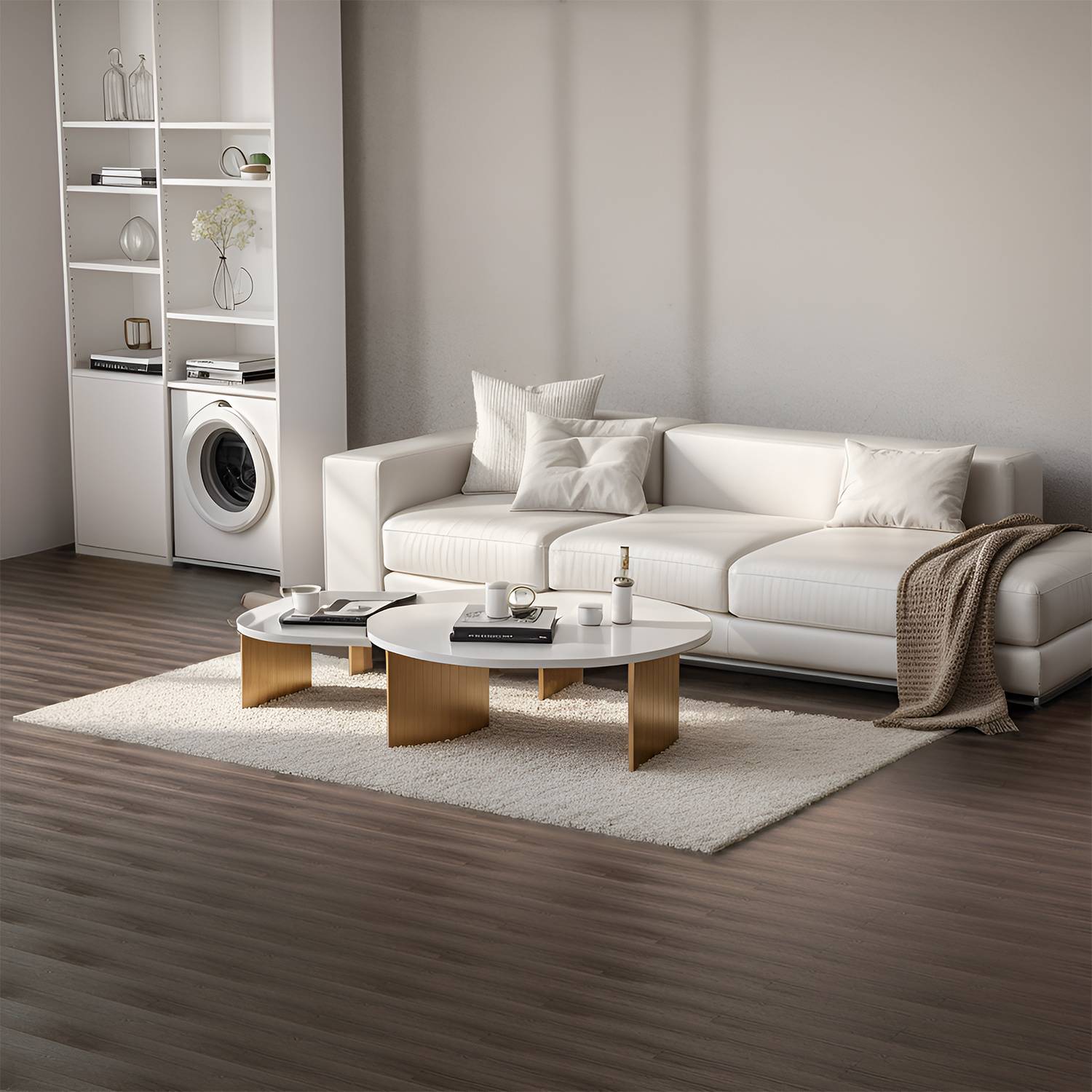1 m² PVC Vinylboden Bodenbelag Vinyl Laminat Selbstklebend Dielen Planke Rutschfest Wasserfest 7 Stück Vinyl-Dielen Holzmaserung Dielen (Dunkelgrau)
