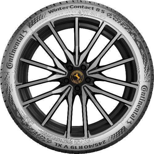 CONTINENTAL Winterreifen 255/35 R19 TL 96V WINTERCONTACT 8 S XL FR EVc BSW M+S 3PMSF