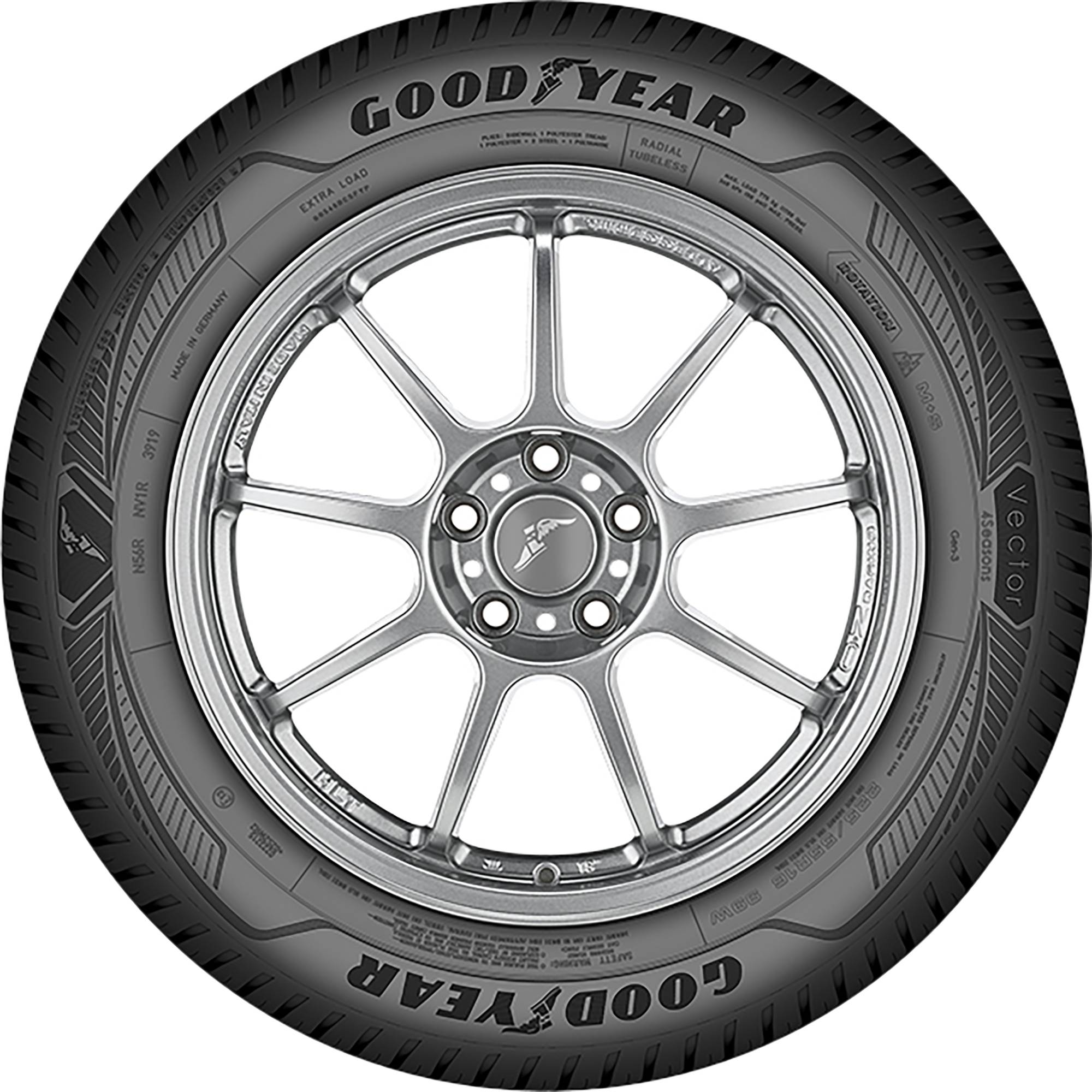 GOODYEAR Ganzjahresreifen 195/60 R16 TL 93V VECTOR 4SEASONS G3 XL