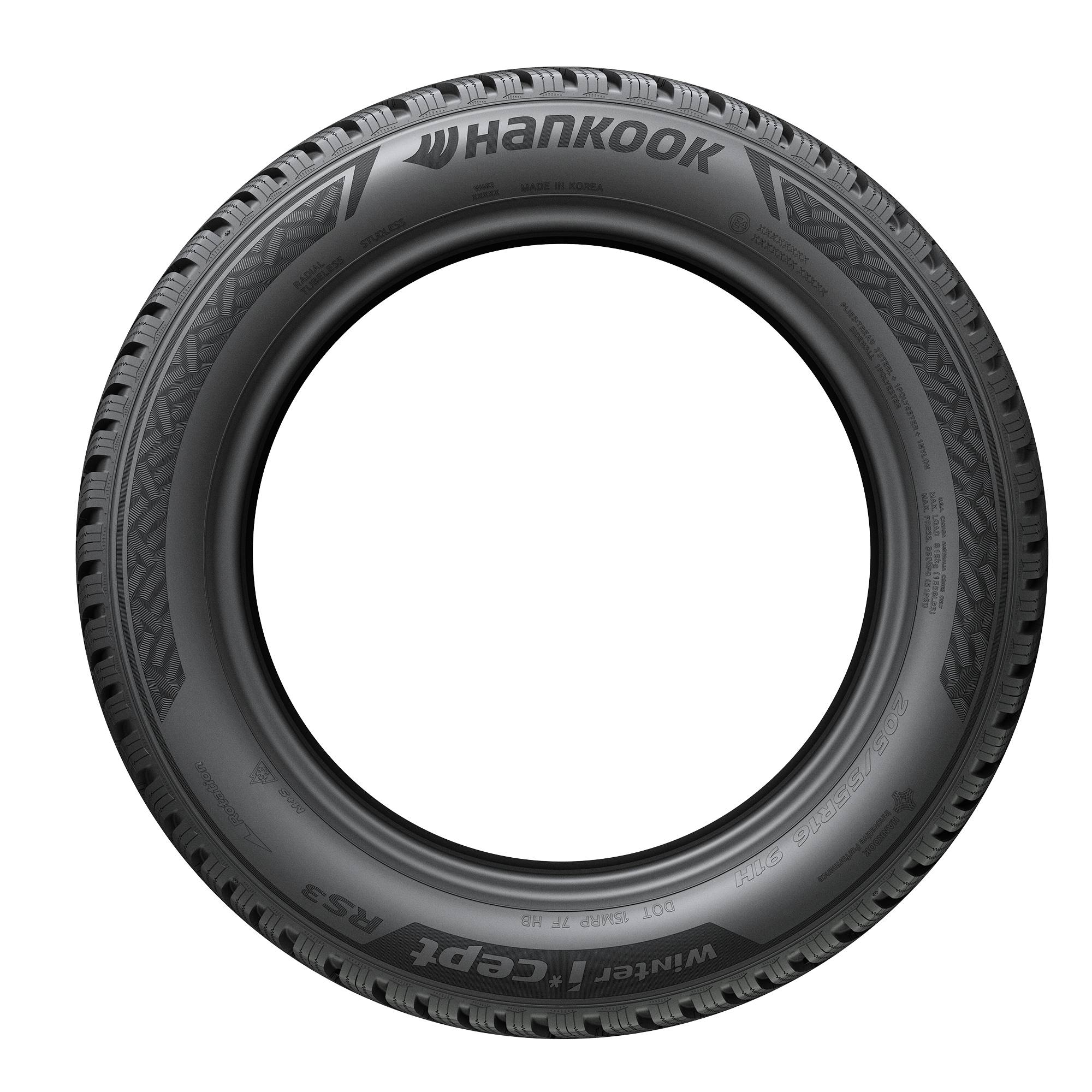 HANKOOK Winterreifen 195/55 R15 TL 85H WINTER I*CEPT RS3 W462 BSW M+S 3PMSF