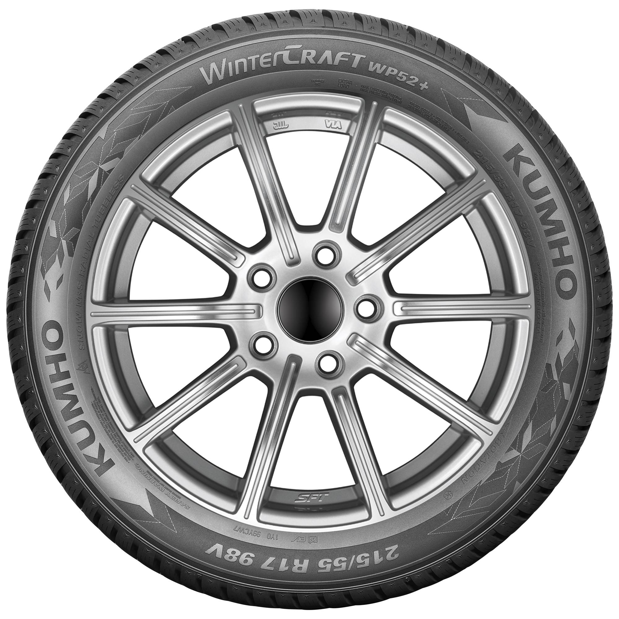 KUMHO Winterreifen 215/60 R16 TL 99H WINTERCRAFT WP52 XL