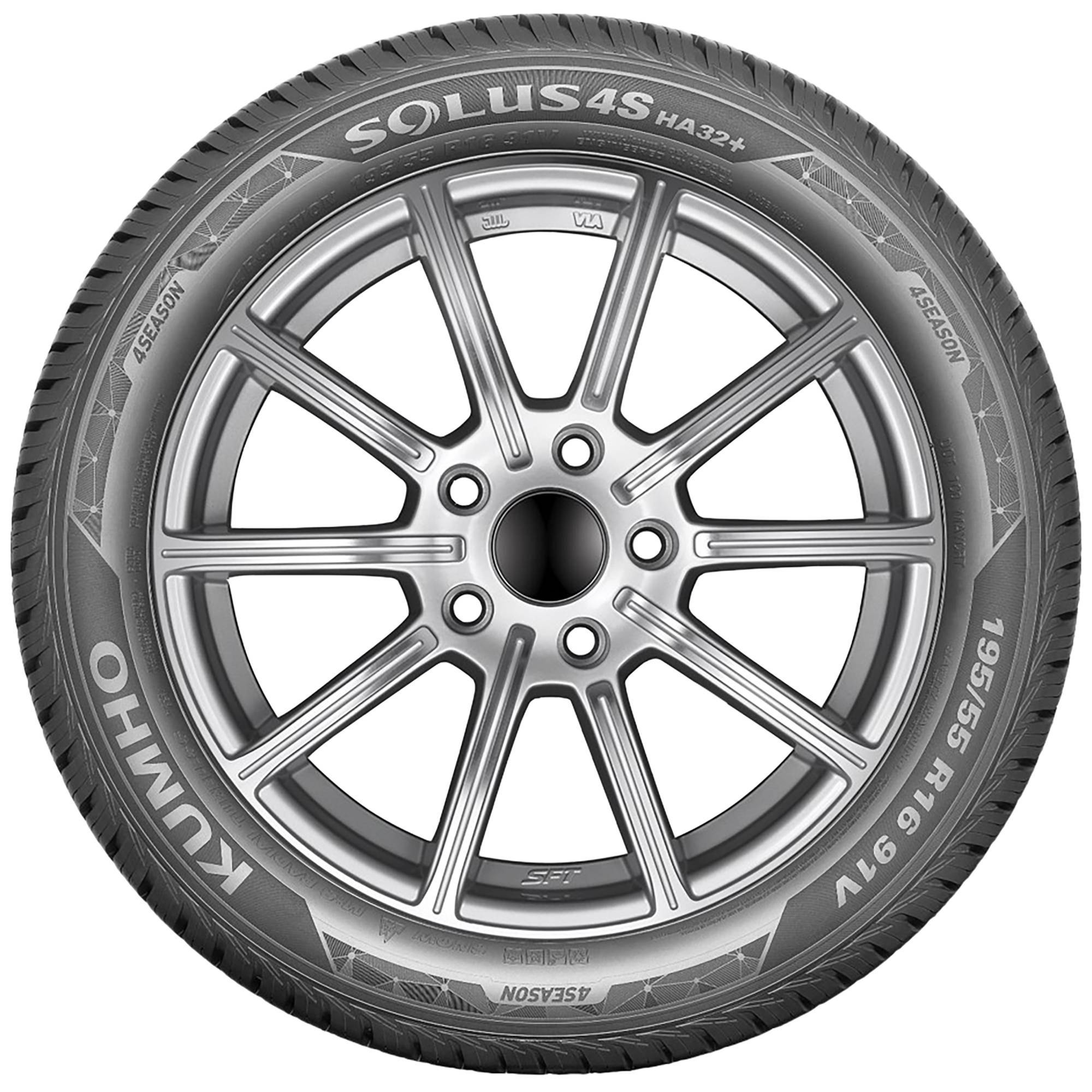 KUMHO Ganzjahresreifen 205/55 R16 TL 94V SOLUS 4S HA32 XL + BSW M+S 3PMSF
