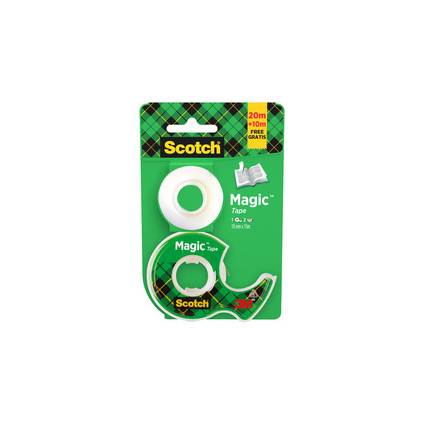 Scotch Klebefilm Magic, im Handabroller, Promo Pack